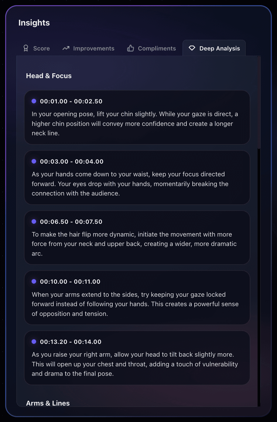 Deep Analysis Section